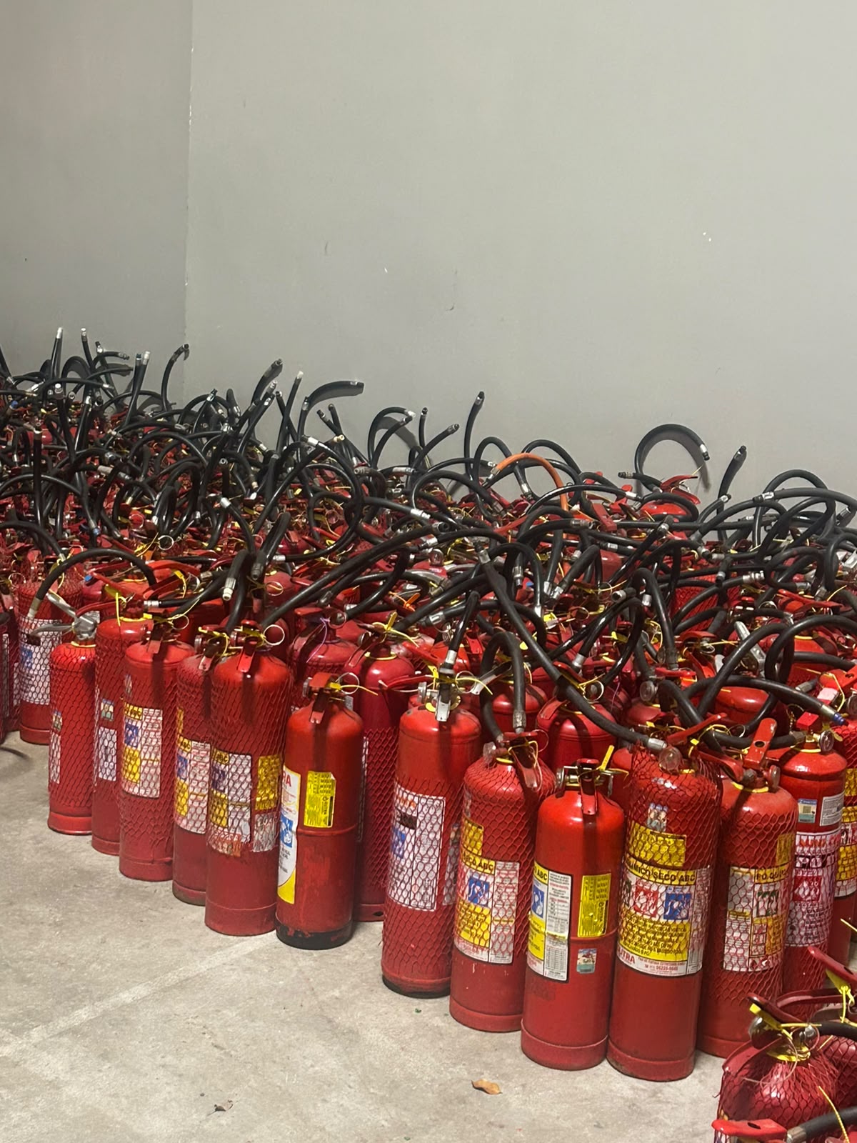 Extintores para manutenção